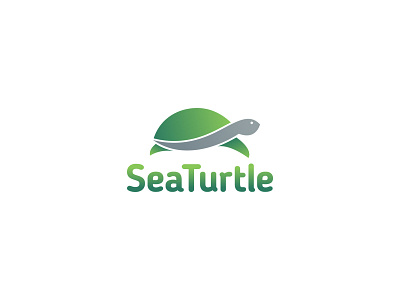 Sea Turtle Logo Design branding business design designer graphic logo logopreneur modern sea turtle typography unique