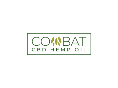 Combat CBD Hemp Oil Logo Design