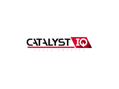 Catalyst IQ Logo Design abstract branding business design designer logo logopreneur modern typography unique