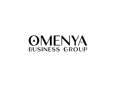 Omenya Business Group Logo Design branding business design graphic logo logo design logopreneur modern typography unique