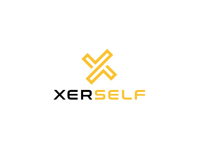 XerSelf Logo Deign branding business design designer logo logo design logopreneur modern typography unique