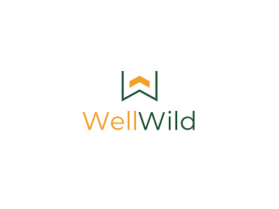 Well Wild Logo Design branding business design designer graphic logo logo design logopreneur modern typography unique