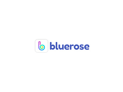 Bluerose Logo Design branding business design logo logo design logopreneur modern typography unique unique logo