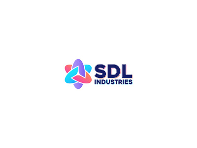 SDL Industries Logo Design branding business design designer logo logo design logopreneur modern typography unique