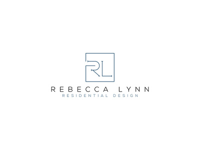 Rebecca Lynn Logo Design abstract branding business design designer logo logo design logopreneur modern unique