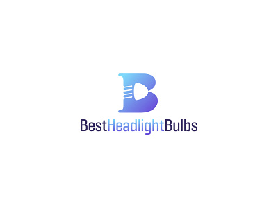 Best Headlight Bulbs branding business design designer logo logo design logopreneur modern typography unique