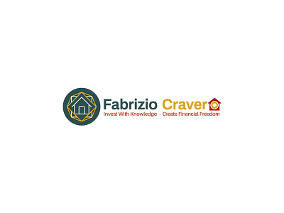 Fabrizio Craver Logo Design branding business design designer logo logo design logopreneur modern typography unique