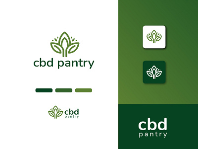 Cbd Pantry Logo Design advertisement branding business creative design designer illustration logo logo design logopreneur modern pantry