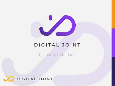 Digital Joint Logo Design advertisement branding business concept creative design designer digital illustration logo logo design logopreneur modern