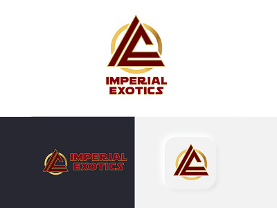 Imperial Exotics Logo Design advertisement branding business cocnept creative design designer exotics illustration logo logo design logopreneur modern