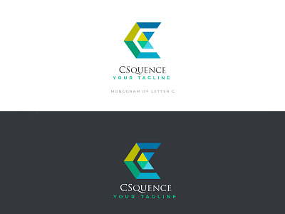 Csquence Logo Design advertisement branding business concept creative design designer illustration logo logo design logopreneur modern