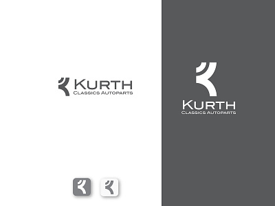 Kurth Classics Autoparts Logo Design