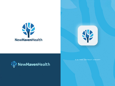 New Haven Health Logo Design awesome logo branding business concept creative design designer health hevan illustration logo logo design logopreneur logotype modern