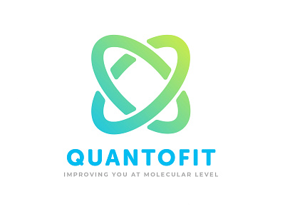 Quanto Fit Logo Design business concept creative design designer fit fitness illustration logo logo design logopreneur logotype modern