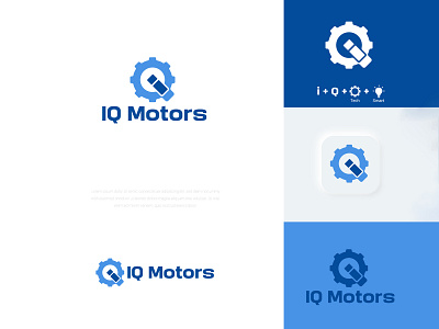 IQ Motors Logo Design