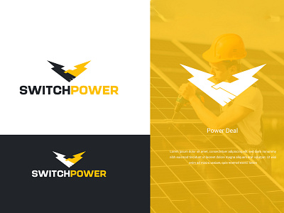 Switch Power Logo Design