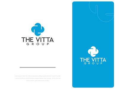 The Vitta Group Logo Design | Social Media Design awesome best branding business classy design designer facebook illustration instagram latest logo logo design logopreneur minimal modern modren new post trending