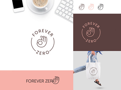 Forever Zero Logo Design | Social Media Design awesome best branding business classy design designer facebook illustration instagram logo logo design logopreneur minimal modern modren new post social media ads trending