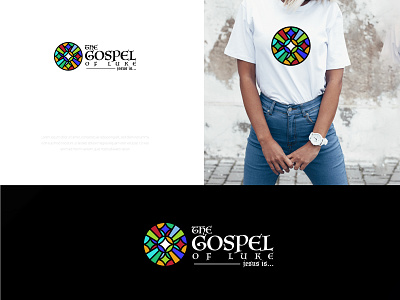 The Gospel of Luke Logo Design | Social Media Design awesome best branding business classy design designer facebook illustration instagram latest logo logo design logopreneur minimal modern new post social media ads trending