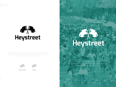 Heystreet Logo Design | Social Media Design awesome best branding business classy design designer facebook illustration instagram latest logo logo design logopreneur minimal modern new post social media ads trending