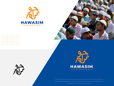 Hawasim Logo Design | Social Media Design animation awesome best branding business classy design designer facebook illustration instagram latest logo logo design logopreneur minimal modern post social media ads trending