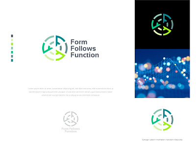 Form Follows Function Logo Design | Social Media Design awesome best branding business classy design designer facebook illustration instagram latest logo logo design logopreneur minimal modern new post social media ads trending