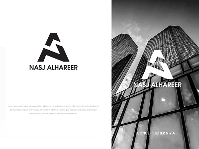 NASJ ALHAREER Logo Design | Social Media Design awesome best branding business classy design designer facebook illustration instagram latest logo logo design logopreneur minimal modern new post social media ads trending