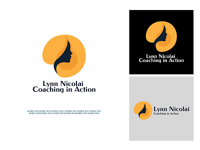 Lynn Nicolai Coaching in Action Logo Design