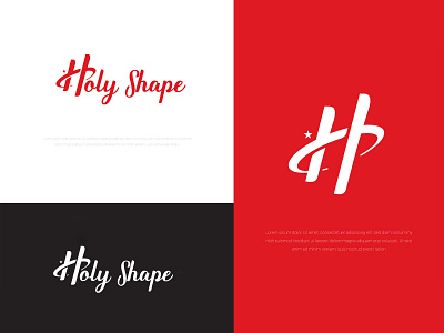 Holy Shape Logo Design | Social Media Design awesome best business classy design designer facebook illustration instagram latest logo logo design logopreneur minimal modern new post social media social media ads trending