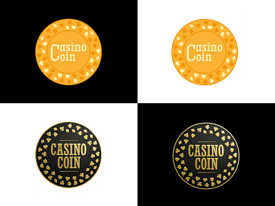 Casino Coin Logo Design | Social Media Design