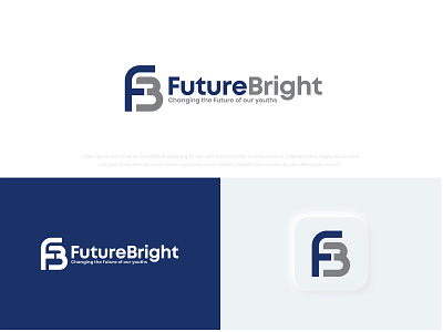 Future Bright Logo Design | Social Media Design awesome best branding business classy design designer facebook illustration instagram latest logo logo design logopreneur minimal modern new post social media ads trending