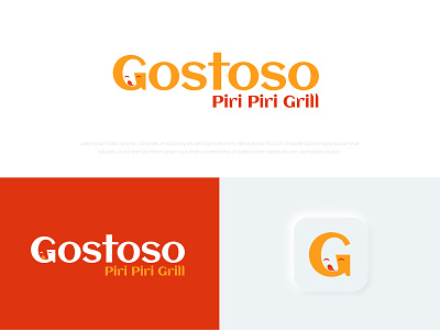 Gostoso Piri Piri Grill Logo Design | Social Media Design