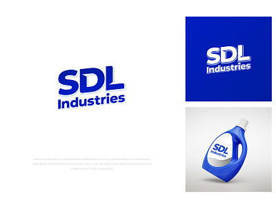 SDL Industries Logo Design | Social Media Design awesome best branding business classy design designer facebook illustration instagram latest logo logo design logopreneur minimal modern post social media ads trending