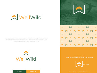 Wellwild Logo Design | Social Media Design awesome best branding business classy design designer facebook illustration instagram latest logo logo design logopreneur minimal modern new post social media ads trending