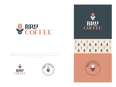 Bru Coffee Logo Design | Social Media Design awesome branding business classy coffee design designer facebook illustration instagram latest logo logo design logopreneur minimal modern post social media ads trending