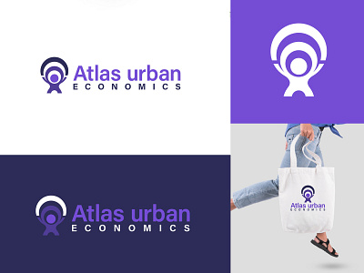 Atlas Urban Economics Logo Design | Social Media Design