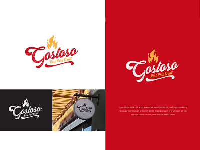 Gostoso Logo Design | Social Media Design