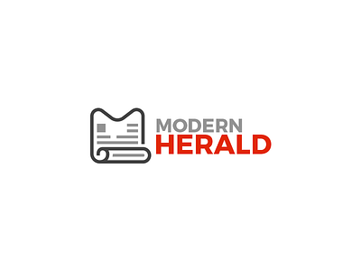 Logo design for Modern Herald