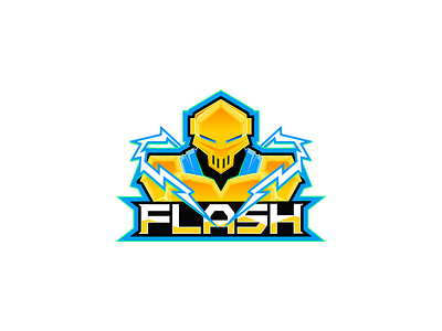 flash electric fast lighting logo supersonic very fast yellow logo
