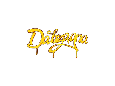 Dajzaana abstract logo logo radiant logo yellow logo yellow on white