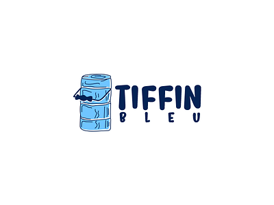 Tiffin Blue Logo business logo logo design logopreneur tiffin business