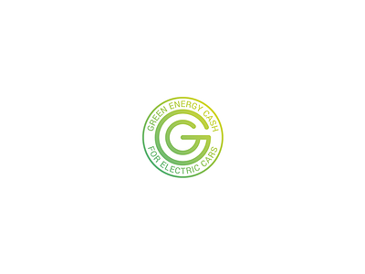 Green Energy Cash Logo energy green logo. logo design logopreneur radiant logo