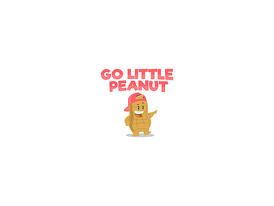 Go Little Peanut Logo Design artist business cartoon designer graphic logo logo design logopreneur logos sketch