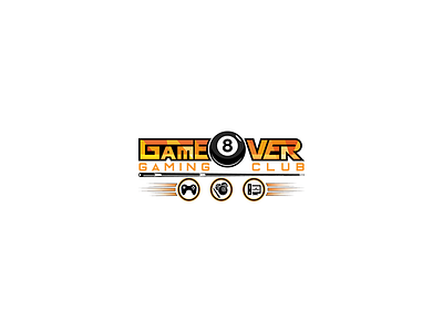 Gaming Club - Logo Design abstract logo game club logo logo logo design logopreneur playing game radiant unique