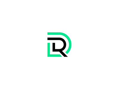 Dapp Retail Media Logo Design abstract logo d r logo logo design logopreneur radiant retail logo single unique