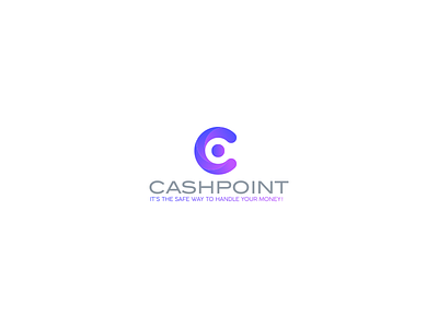 Cash Point Logo Design abstract business cash point logo logo design logopreneur money safe single unique