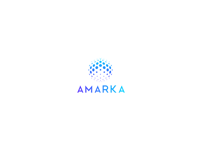 Amarka Logo Design circle design dotted design logo logo design logopreneur single unique