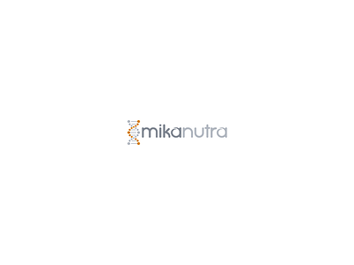 Mikanutra Logo Design abstract business gray logo logo logo design logopreneur single unique