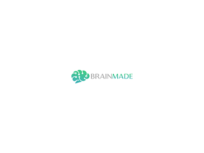 Brainmade Logo Design abstract brain logo business logo logo design logopreneur single unique
