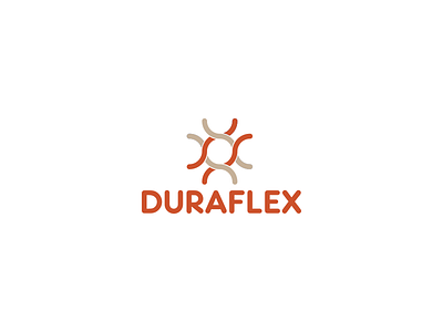 Duraflex Logo Design abstract business logo logo design logopreneur radiant design single unique